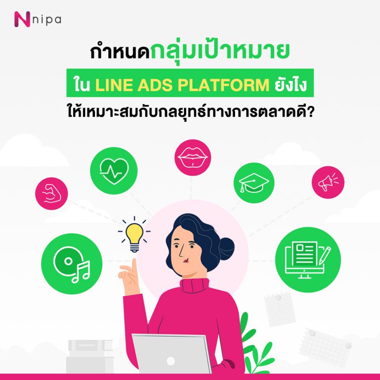 การกำหนดกลุ่มเป้าหมาย Line ads platform